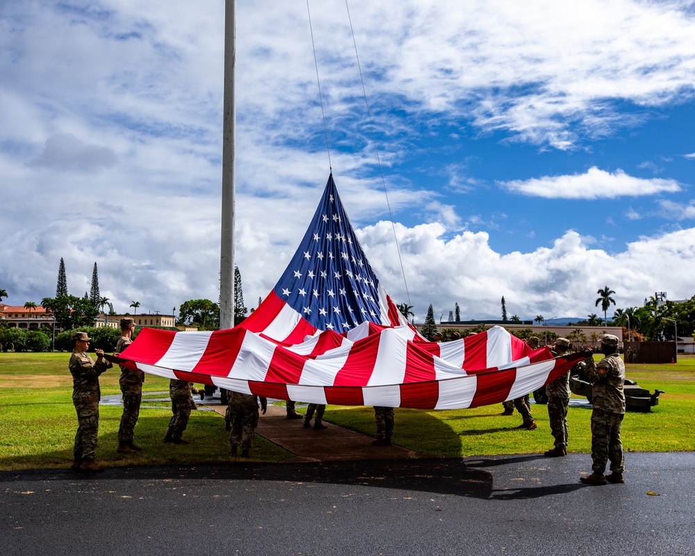 25th Infantry Division Change of Command Ceremony