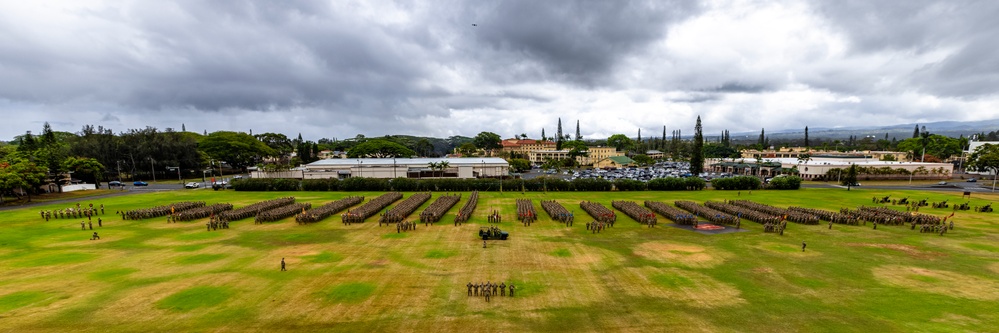 25th Infantry Division Change of Command Ceremony