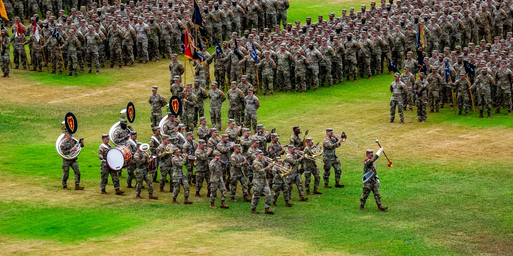 25th Infantry Division Change of Command Ceremony