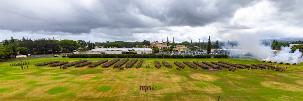 25th Infantry Division Change of Command Ceremony