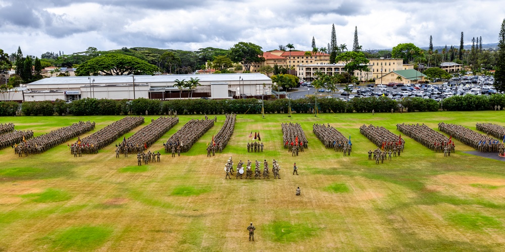 25th Infantry Division Change of Command Ceremony
