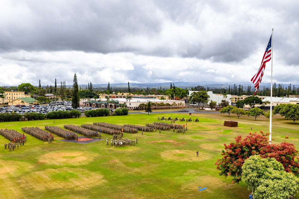 25th Infantry Division Change of Command Ceremony