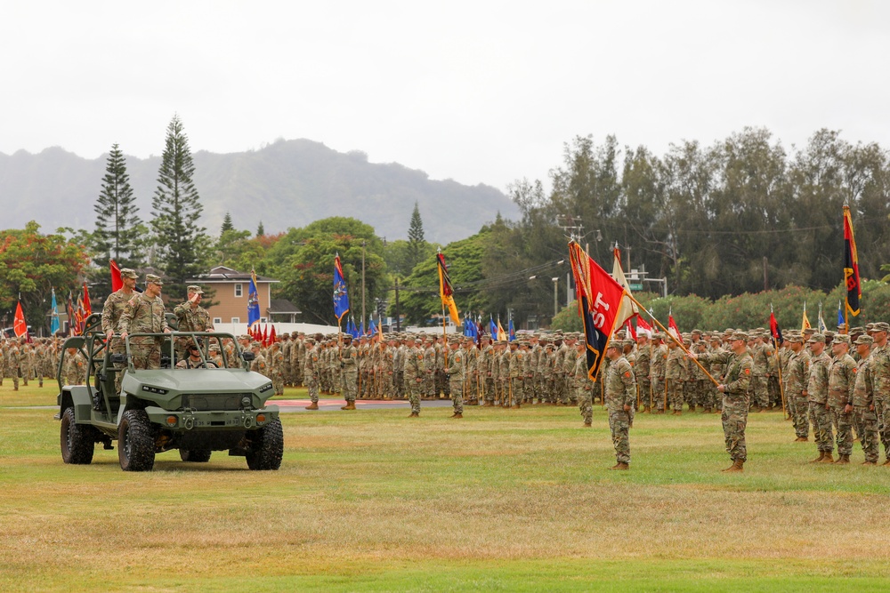 25th Infantry Division Change of Command