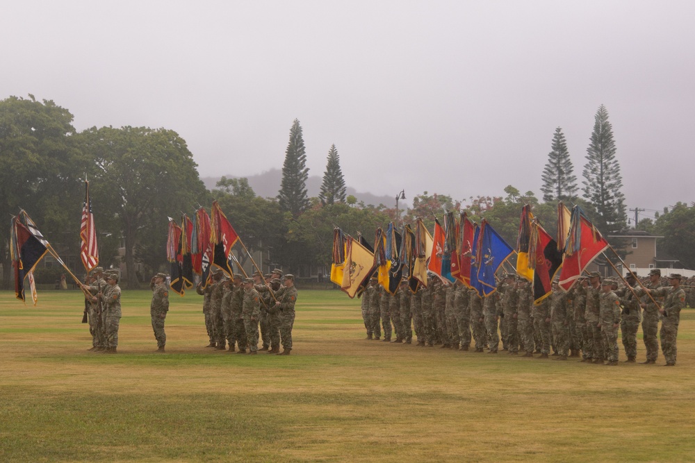 25ID Change of Command Ceremony