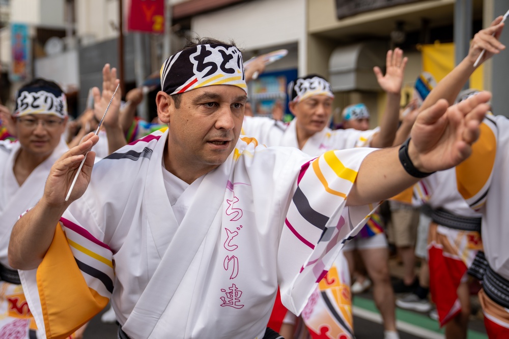 NAFA Attends Yamato’s Awa Odori Festival