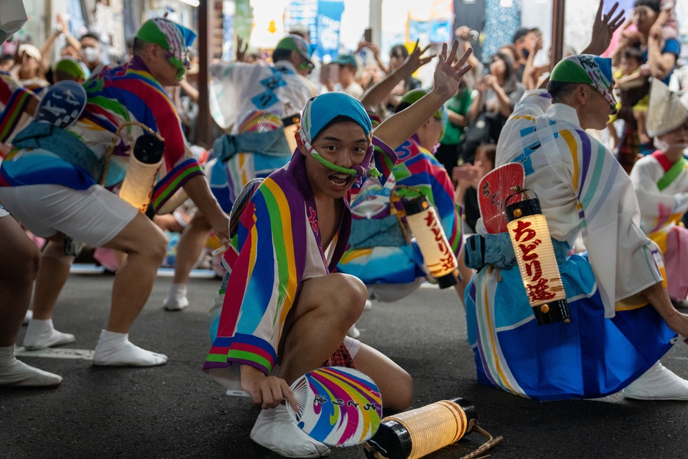 NAF Atsugi Sailors Participate in Awa Odori