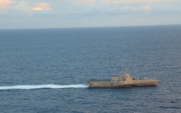 USS Cincinnati and USS Savannah Conduct PASSEX