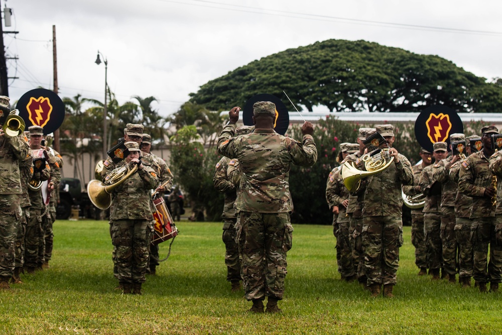 25 ID Change of Command