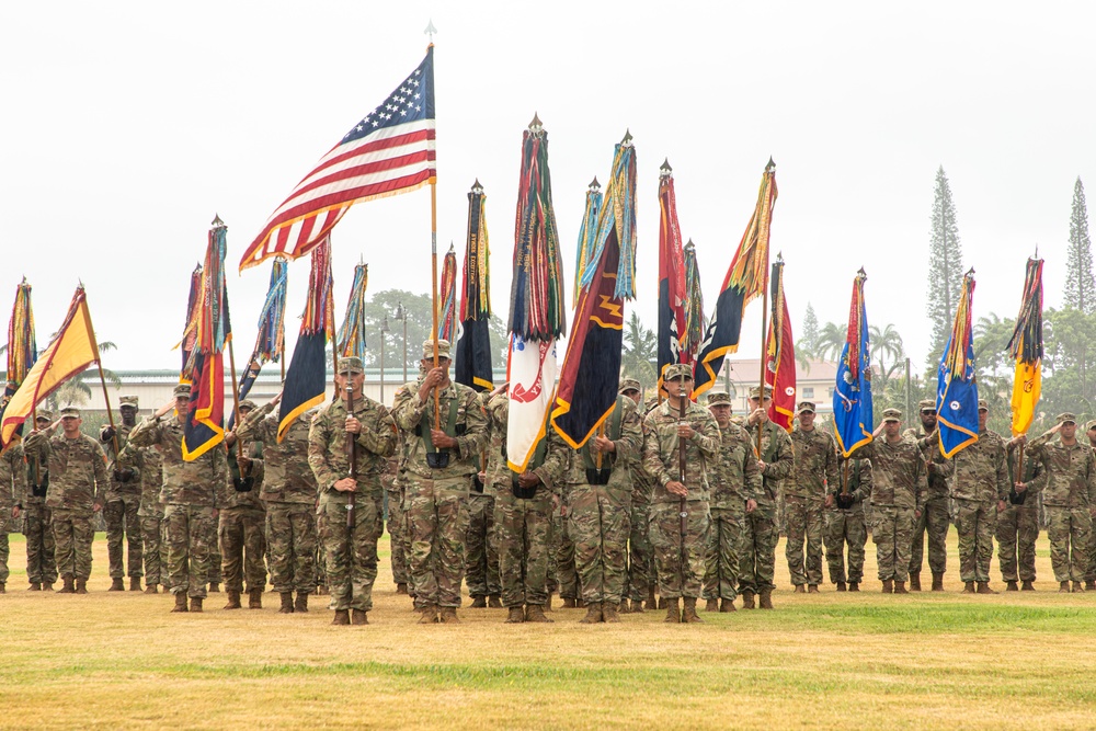 25th Infantry Division Change of Command Ceremony
