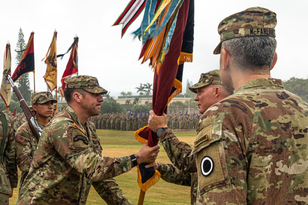 25th Infantry Division Change of Command Ceremony