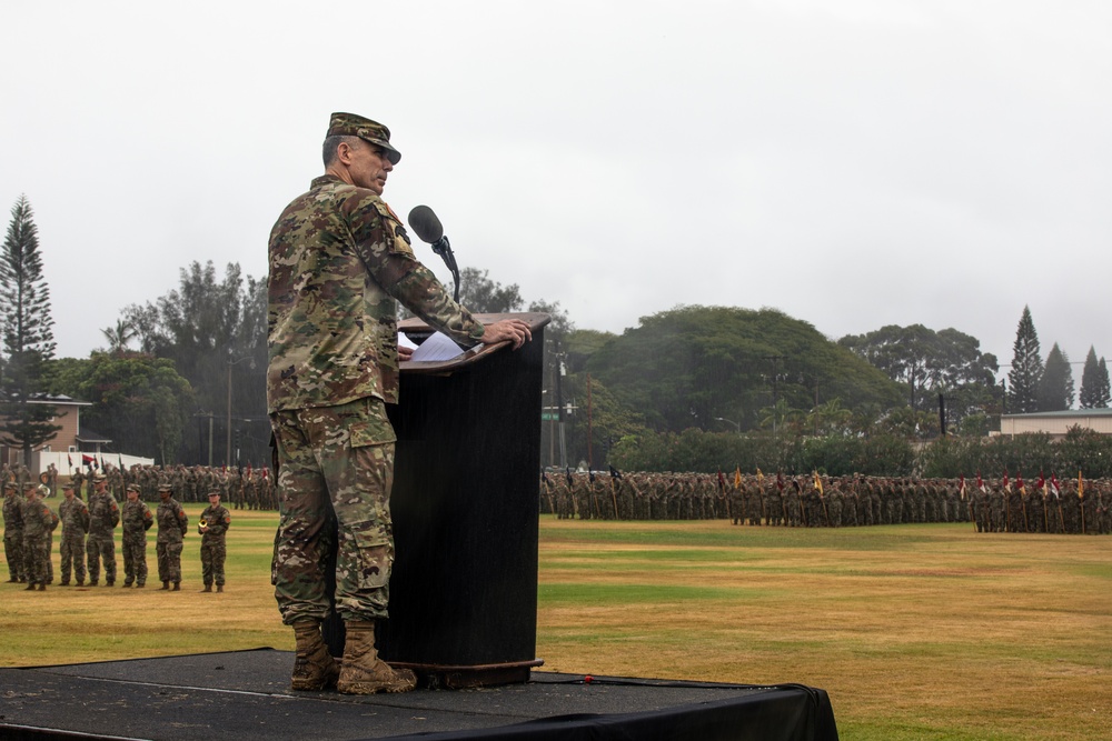 25th Infantry Division Change of Command Ceremony