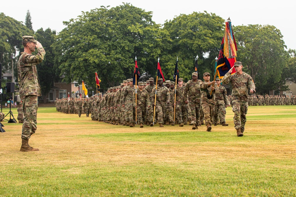 25th Infantry Division Change of Command Ceremony