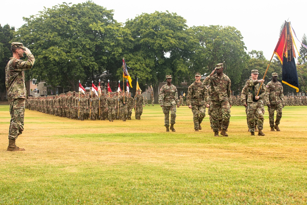 25th Infantry Division Change of Command Ceremony