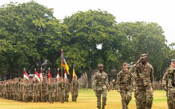 25th Infantry Division Change of Command Ceremony
