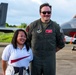 JBER team brings “Pet the Jet” day to Tinian