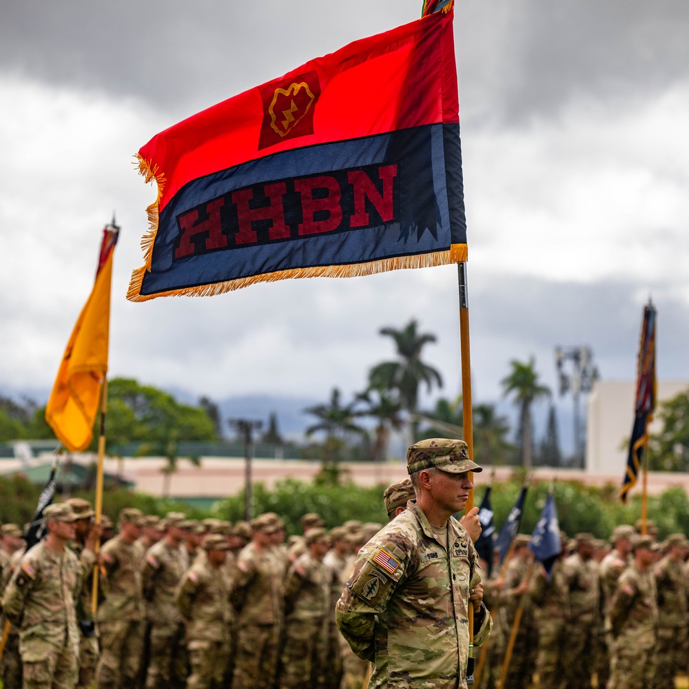 25 ID Change of Command