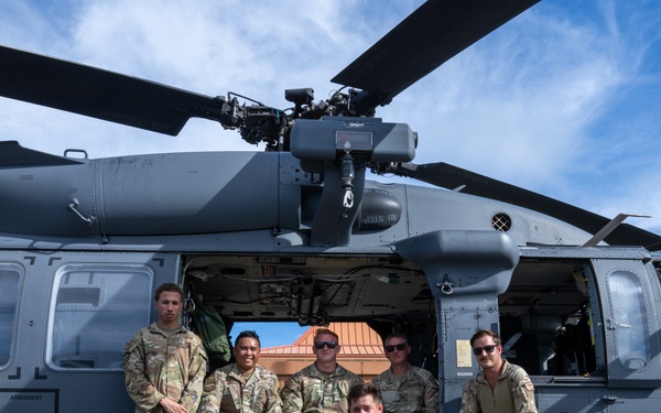 JBER team brings “Pet the Jet” day to Tinian