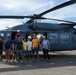 JBER team brings “Pet the Jet” day to Tinian