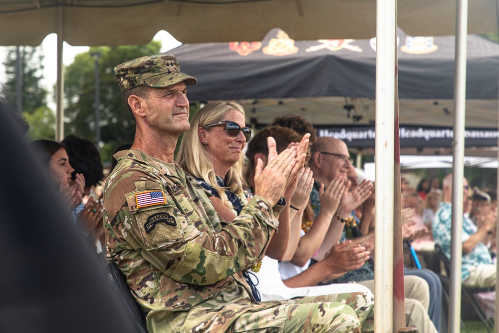 25th Infantry Division Change of Command Ceremony