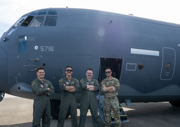 JBER team brings “Pet the Jet” day to Tinian