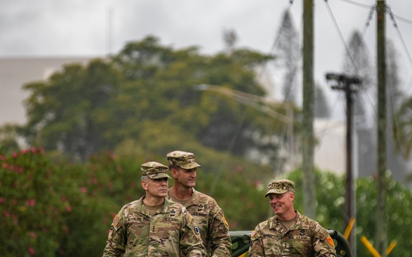 25 ID Change of Command