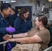 Fleet Surgical Team 7 Conducts Blood Draw Training aboard USS America (LHA 6) during Talisman Sabre 25