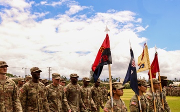 25th Infantry Division Change of Command Ceremony