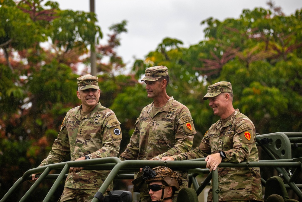 25 ID Change of Command