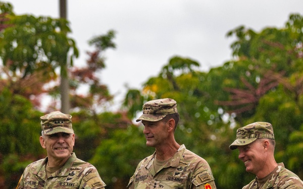 25 ID Change of Command