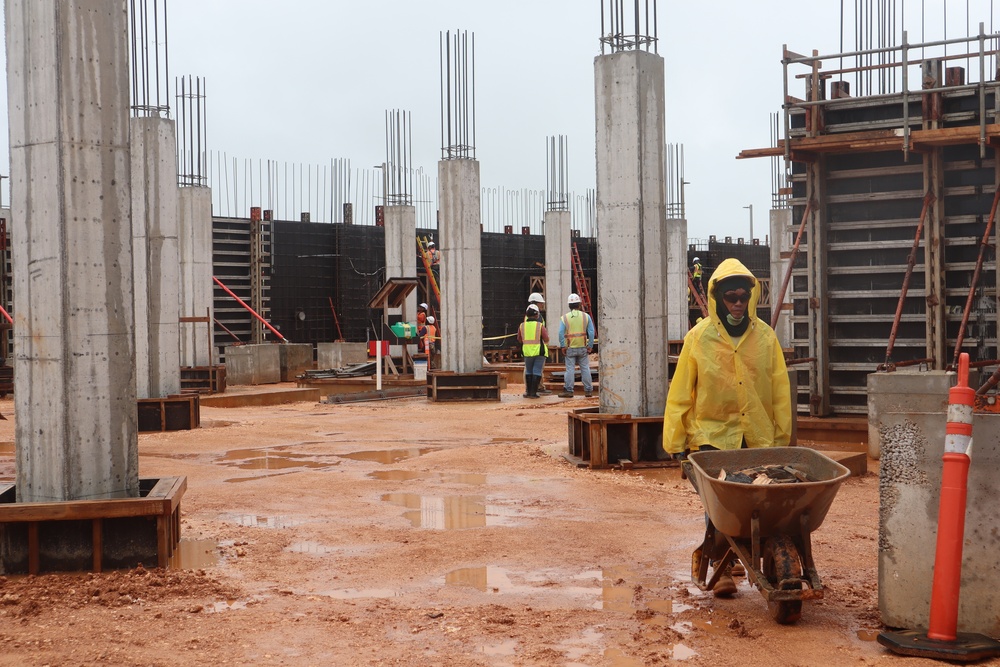 Rainy Season Construction on Guam