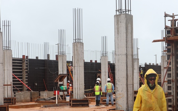 Rainy Season Construction on Guam