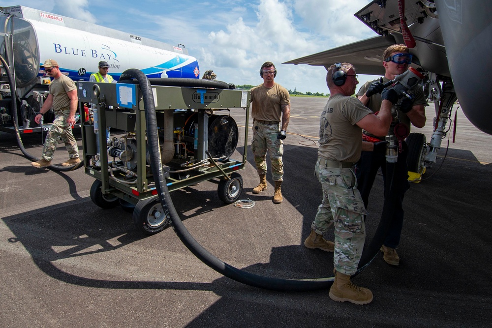 Fuels Flight Keeps Air Operations Moving Across the Pacific