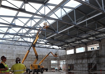 Roofing Installation for an Indoor Gymnasium on Camp Blaz