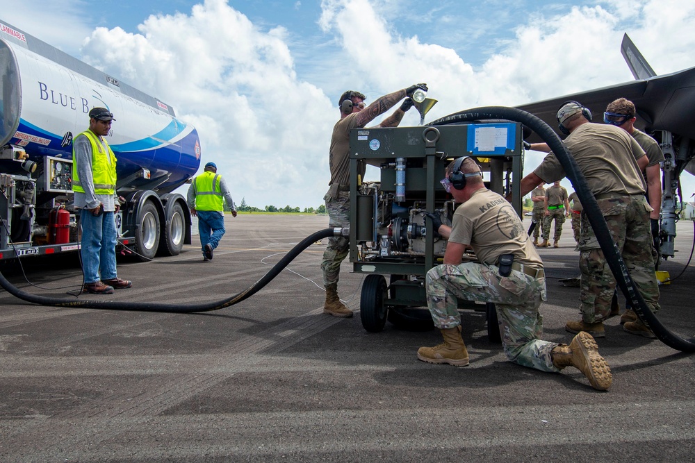 Fuels Flight Keeps Air Operations Moving Across the Pacific