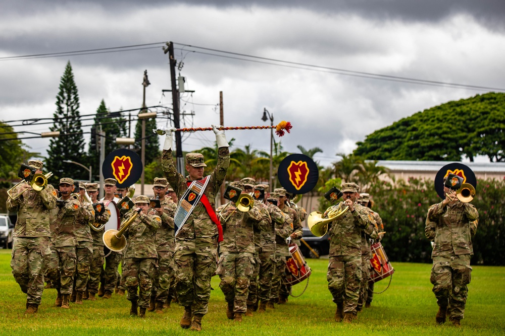 25 ID Change of Command