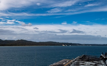 USS America (LHA 6) Arrives in Brisbane
