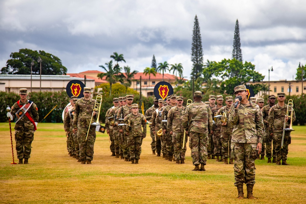 25 ID Change of Command
