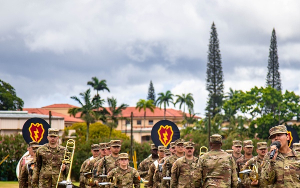 25 ID Change of Command