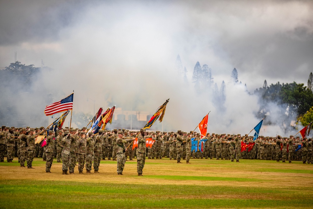 25 ID Change of Command