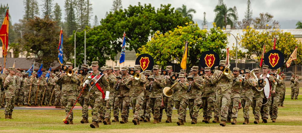 25th Infantry Division Change of Command Ceremony