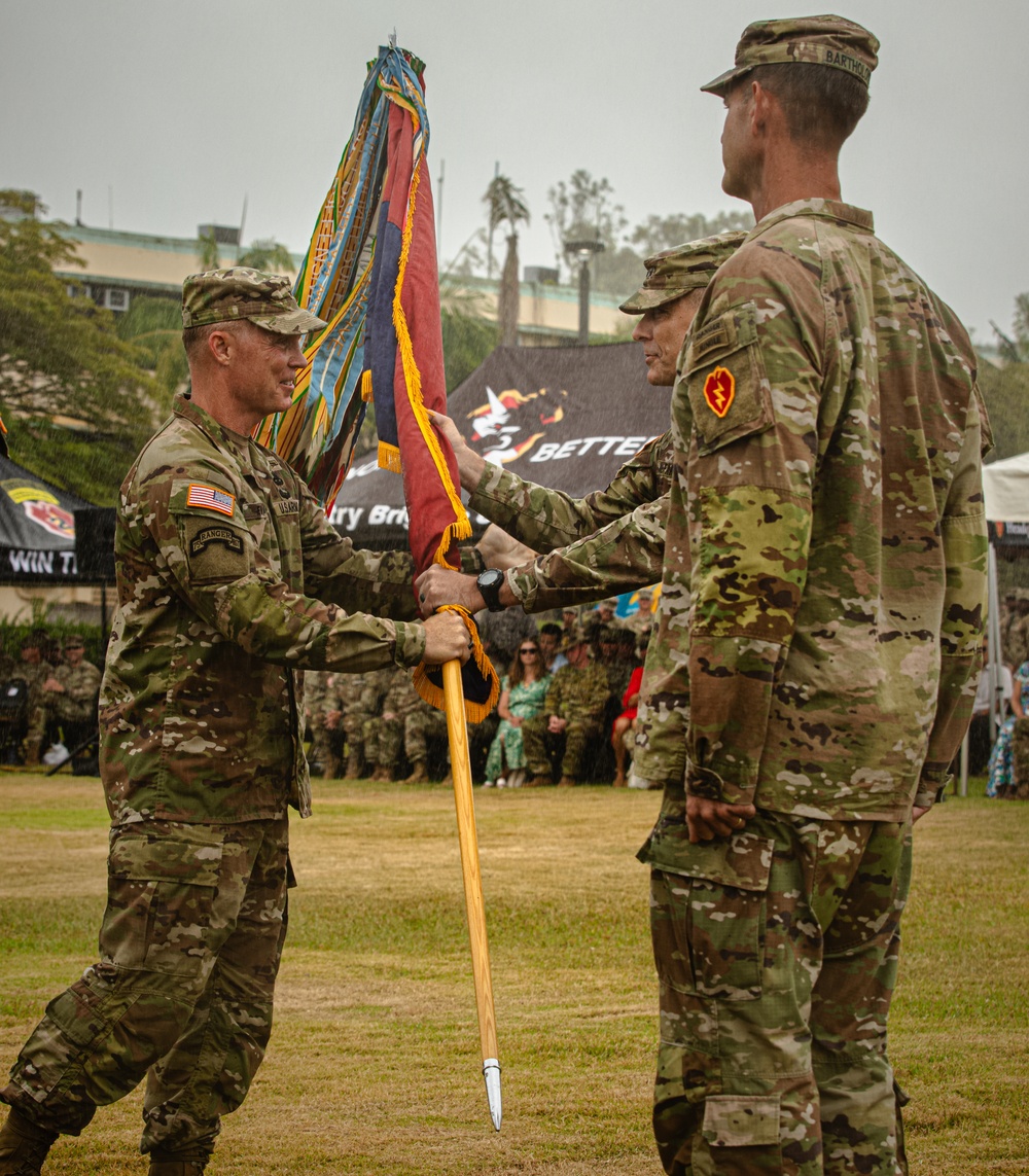 25th Infantry Division Change of Command Ceremony