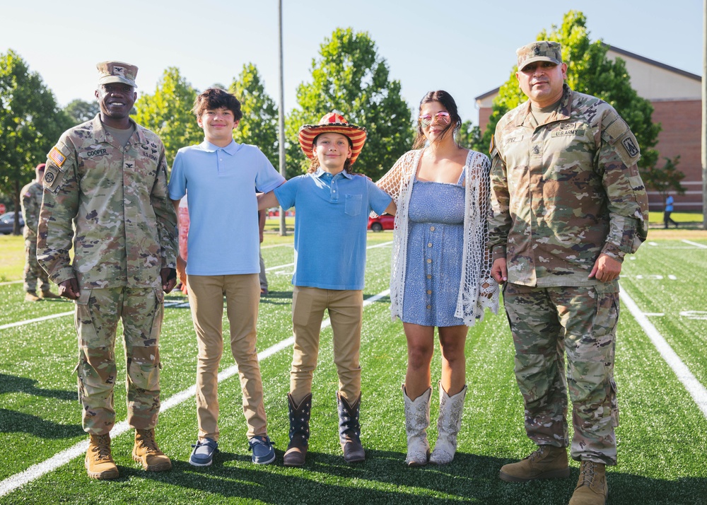 Sergeant Jack E. Stillman Field Dedication Ceremony