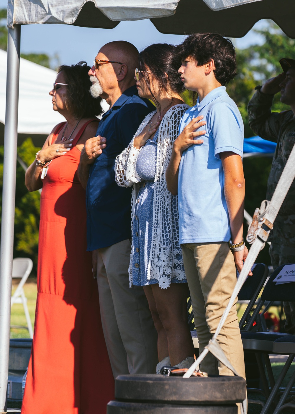 Sergeant Jack E. Stillman Field Dedication Ceremony