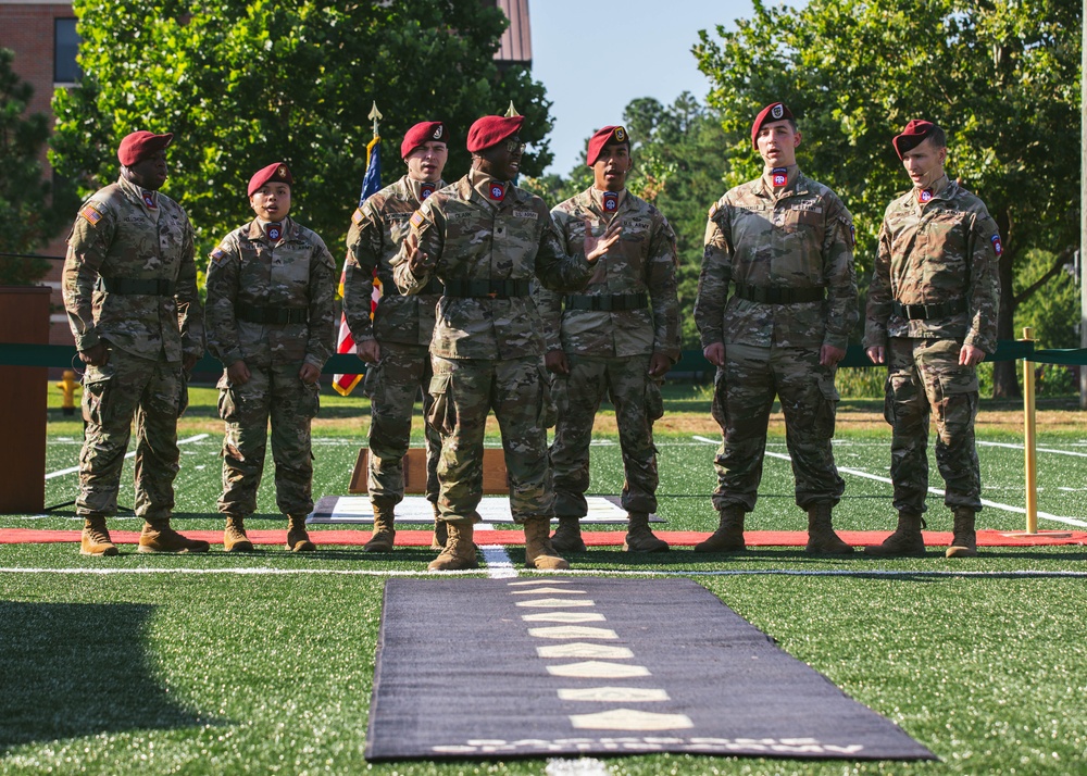 Sergeant Jack E. Stillman Field Dedication Ceremony