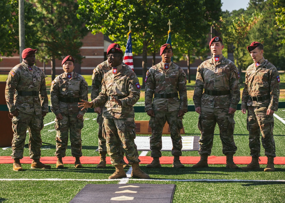 Sergeant Jack E. Stillman Field Dedication Ceremony