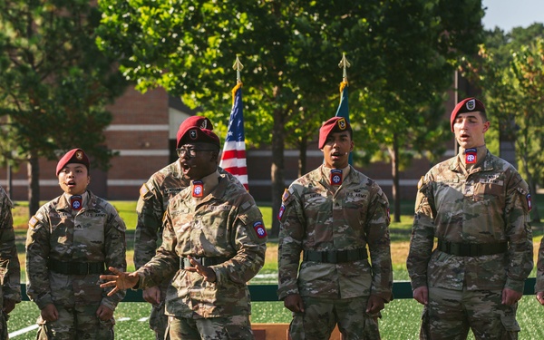 Sergeant Jack E. Stillman Field Dedication Ceremony