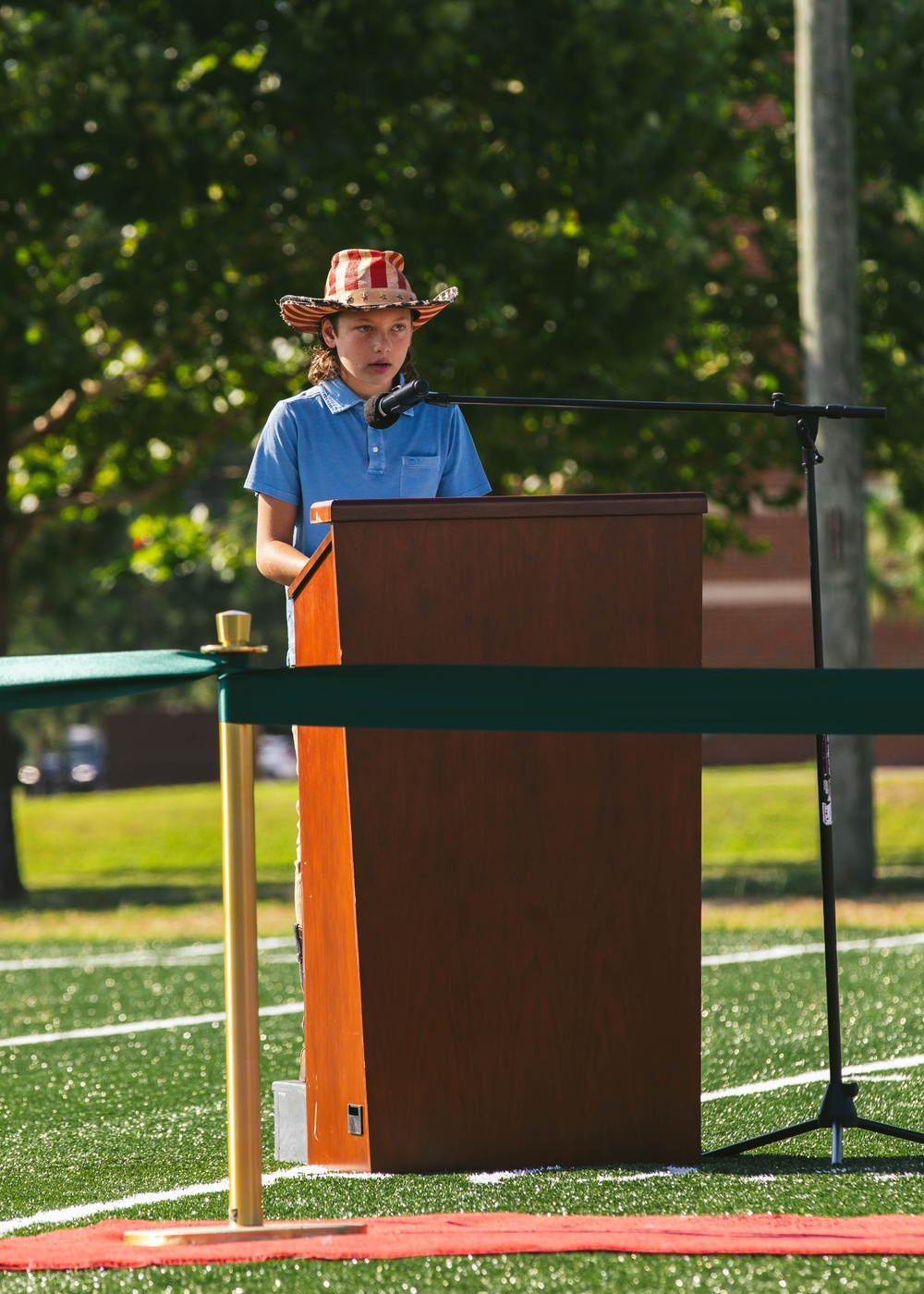 Sergeant Jack E. Stillman Field Dedication Ceremony