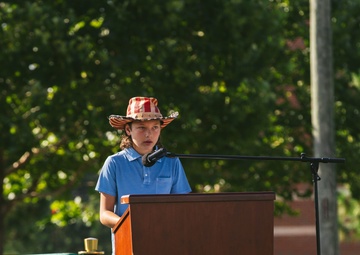 Sergeant Jack E. Stillman Field Dedication Ceremony
