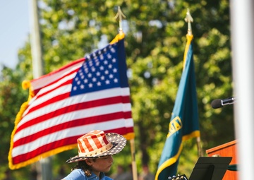 Sergeant Jack E. Stillman Field Dedication Ceremony