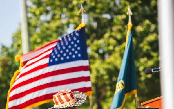 Sergeant Jack E. Stillman Field Dedication Ceremony